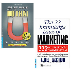 [Download Sách] Combo Sách Marketing - Bán Hàng: Nghệ Thuật Bán Hàng Của Người Do Thái, 22 Quy Luật Bất Biến Trong Marketing