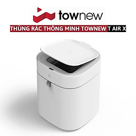 Mua Thùng rác thông minh TOWNEW T AIR X (White) - Tự động hàn miệng túi  đóng mở nắp - Hàng chính hãng