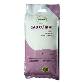 Gạo Cự Giải Home Rice Túi 5Kg - Gạo dẻo - mềm - ngọt cơm - thơm nhẹ