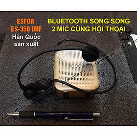 Mua MÁY TRỢ GIẢNG HÀN QUỐC ESFOR ES350 PLUS MICRO KHÔNG DÂY  BLUETOOTH ES-350 - HÀNG CHÍNH HÃNG