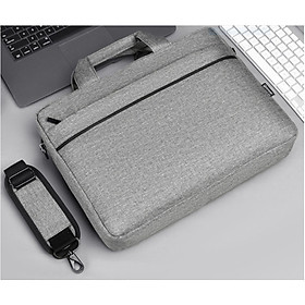 Túi xách - túi chống sốc cho laptop 15,6" cao cấp phong cách mới - Màu xám