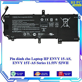 Pin dành cho Laptop HP ENVY 15-AS ENVY 15T-AS Series 11.55V 52WH - Hàng Nhập Khẩu 