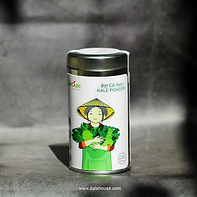Bột cải xoăn kale sấy lạnh hỗ trợ giảm cân thải độc Dalahouse - lon 150g