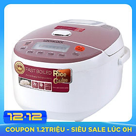 Nồi Cơm Điện Tử Lock&Lock EJR356 (1.5L) - Trắng - Hàng chính hãng