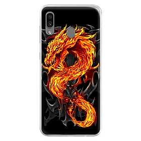 Ốp Lưng Dẻo Cho Điện Thoại Samsung Galaxy A30 - 0218 FIREDRAGON