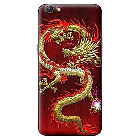Ốp lưng cho Oppo A57 nền rồng 1 - Hàng chính hãng