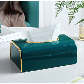 Mua Hộp đựng giấy ăn mầu xanh