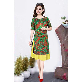 GIÁ XƯỞNG - Áo dài cách tân gấm thun