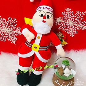 Gấu Bông Ông Già Noel 30cm - Quà Tặng Giáng Sinh Cho Bé