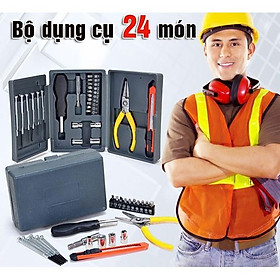 ️FREESHIP Bộ dụng cụ đồ nghề sửa chữa đa năng 24 món 206075