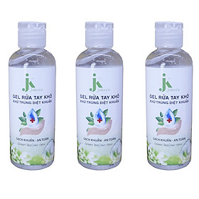 GEL RỬA TAY KHÔ DIỆT SẠCH VI KHUẨN 100ML JAKOCO DIỆT SẠCH VI KHUẨN , AN TOÀN CHO DA