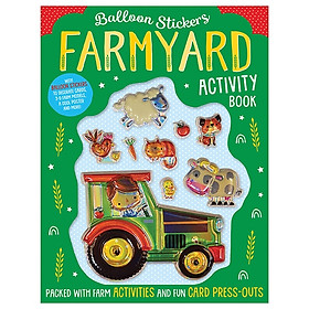 [Download Sách] Balloon Stickers Farmyard Activity Book