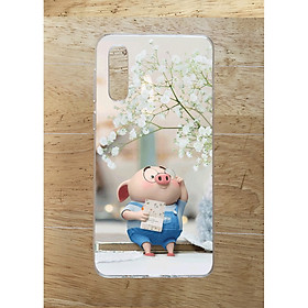 Ốp Lưng Dùng Cho Samsung A50 (Dẻo) - Heo Đọc Sach