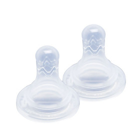 Dr. Betta Baby bottle brain exchange nipple (round hole) Set of 2