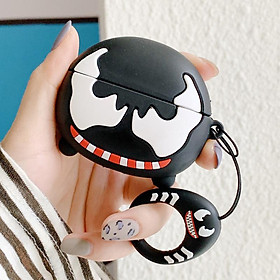 Mua Airpods Pro Case Ốp Bảo Vệ Cho Airpods Pro Hình Venom _Tặng Kèm Móc Khóa Dây Da