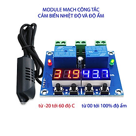 Mua Công tắc cảm biến độ ẩm và nhiệt độ 2 trong 1 với đầu cảm biến rời
