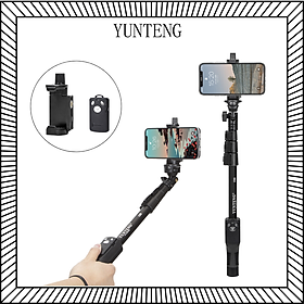 Tripod/ Gậy chụp ảnh Yunteng 1288, phụ kiện quay chụp nhỏ gọn, tiện lợi kèm remote chụp ảnh từ xa - Hàng chính hãng