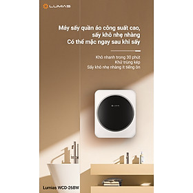 Mua Máy sấy quần áo Lumias WCD-268W Hàng chính hãng
