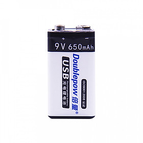 Mua Pin Sạc Cổng Micro USB Doublepow 9V 6F22 650mAh AZONE