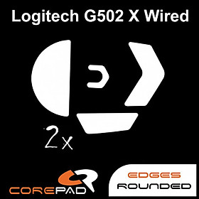 Feet chuột PTFE Corepad Skatez PRO Logitech G502 X Wired - 2 Bộ