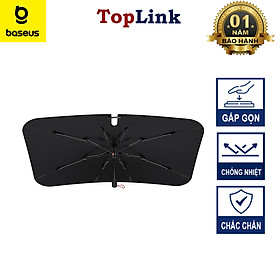 Dù Che Nắng Baseus, Ô Chống Nắng Cửa Kính Trước Có Thể Xếp Lại Dùng Cho Xe Ô Tô CoolRide Windshield Sun Shade Umbrella - Hàng Chính Hãng