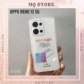 Ốp lưng Reno 13 5G dẻo trong TPU chống sốc 4 góc, bảo vệ camera ( hàng chính hãng)