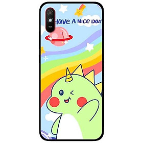 Ốp lưng dành cho Xiaomi Redmi 9 - Redmi 9A - mẫu Khủng Long Xanh