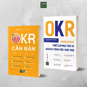 Combo 2 cuốn OKR + OKR căn bản - Bản Quyền