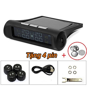 Hình ảnh Cảm biến áp suất lốp VAN NGOÀI TPMS tặng kèm 4 viên pin thay thế