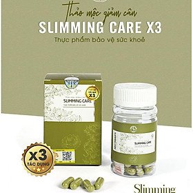 Thảo mộc giảm c.ân Slimming care x3 hiệu quả dành cho nam và nữ sau 1 liệu trình sử dụng