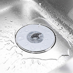 Nắp Đậy Cống Ngăn Tóc - Xanh Trời