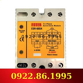 Bộ Bán Dẫn 3 Pha Fotek ESR-60DA-H mới