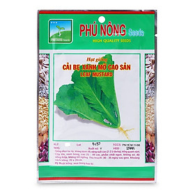 Mua Hạt Giống Cải Bẹ Xanh Mỡ Cao Sản Phú Nông (50g /Gói)