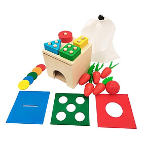 Montessori Preschool Toys Preschool Learning Early Educational for Indoor