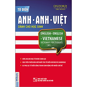 Download sách Từ Điển Anh - Anh - Việt Dành Cho Học Sinh