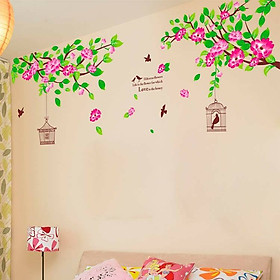 Decal dán tường hoa tầm xuân - HP130