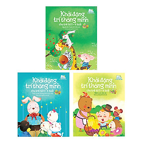 Combo 3 Quyển Bộ Khởi Động Trí Thông Minh Cho Trẻ Từ 0 - 6 Tuổi