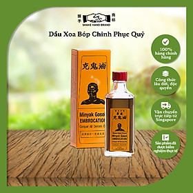 Dầu xoa bóp Singapore Chinh Phục Quỷ Shake Hand chuyên sâu giải tỏa đau nhức, mệt mỏi, chuột rút, hỗ trợ bấm huyệt cơ thể, bàn chân và xoa dịu các vết ngứa do côn trùng cắn (56ml)