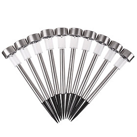 Mua Đèn sân vườn năng lượng mặt trời tự động vỏ inox