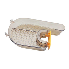 Faucet Shelf Rotate 360 Degrees Faucet Sponge Holder for Brush Scrubber Soap