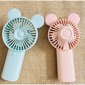 Mua Quạt mini cầm tay pin sạc- màu ngẫu nhiên