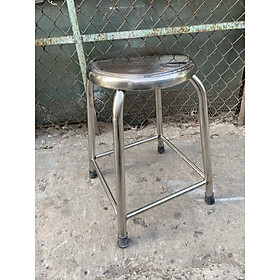 Mua Ghế inox có kiềng cao 50cm - Inox