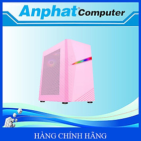 Vỏ Máy Tính Case Sahara SG5 Diamond Edition Hồng – Hàng Chính Hãng