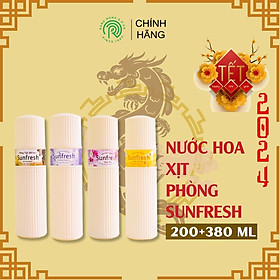 Nước Hoa Xịt Phòng Sunfresh 380ml - Giao mẫu ngẫu nhiên