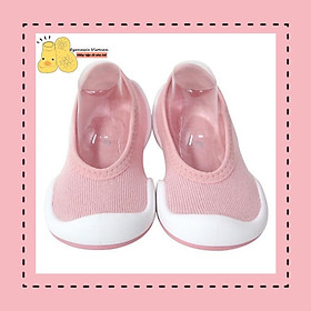 3-5 TUỔI MADE IN KOREA GIÀY TẤT CHO BÉ FLAT PINK