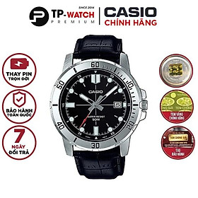 Hình ảnh ĐỒNG HỒ NAM CASIO MTP-VD01L-1EVUDF DÂY DA