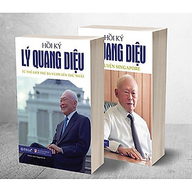 Trọn Bộ 2 Cuốn Hồi Ký Lý Quang Diệu ( Phiên Bản 2020 )