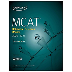 Download sách MCAT Behavioral Sciences Review 2020-2021: Online + Book (Kaplan Test Prep)