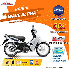 Xe máy Honda Wave Alpha 2024 Phiên bản Tiêu Chuẩn