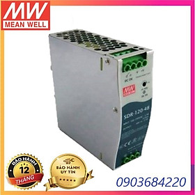 Nguồn Meanwell SDR-120-48 Hàng nhập khẩu